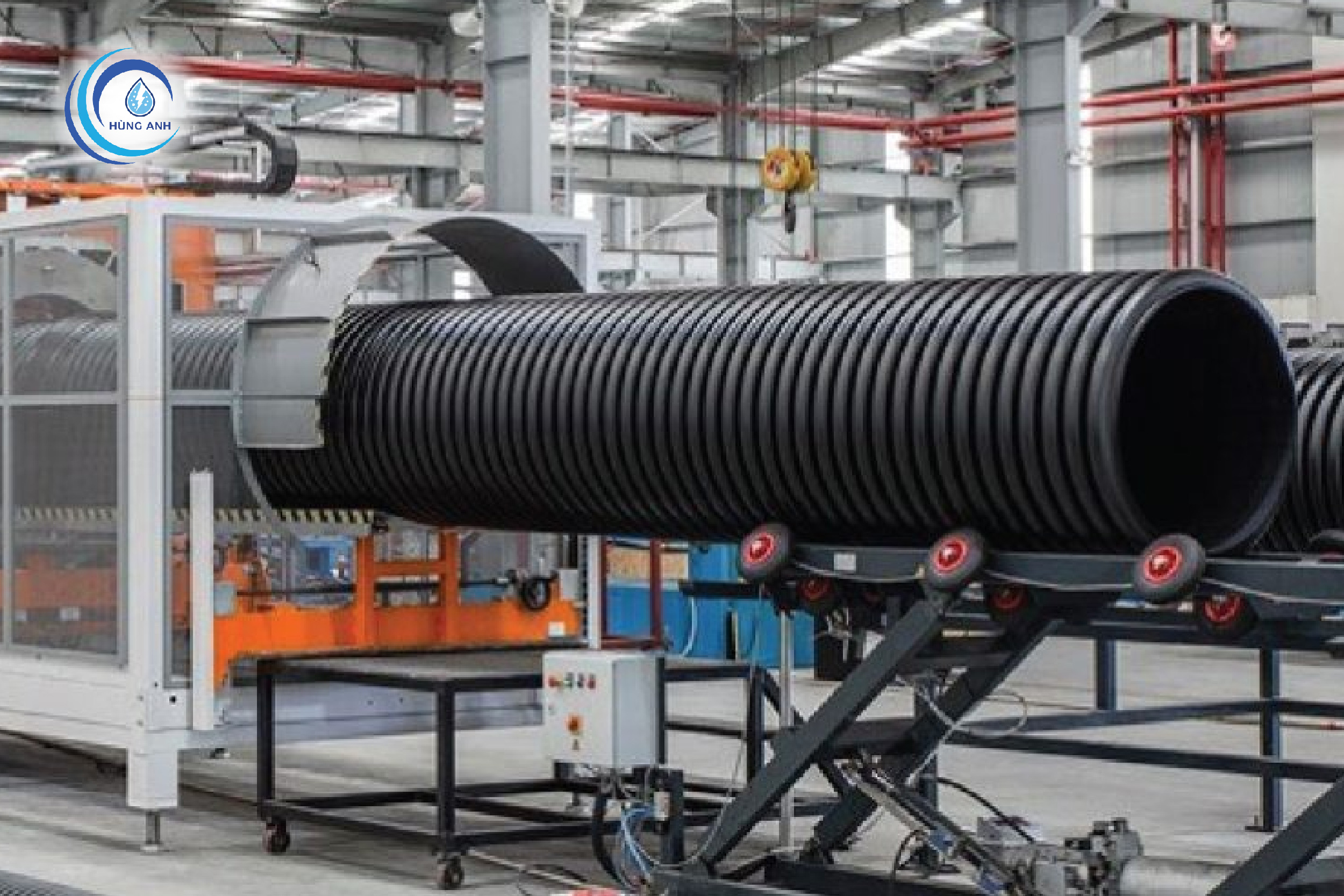 Ống gân sóng HDPE Tiền Phong