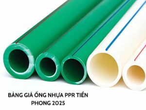 BẢNG GIÁ ỐNG NHỰA PPR TIỀN PHONG 2025