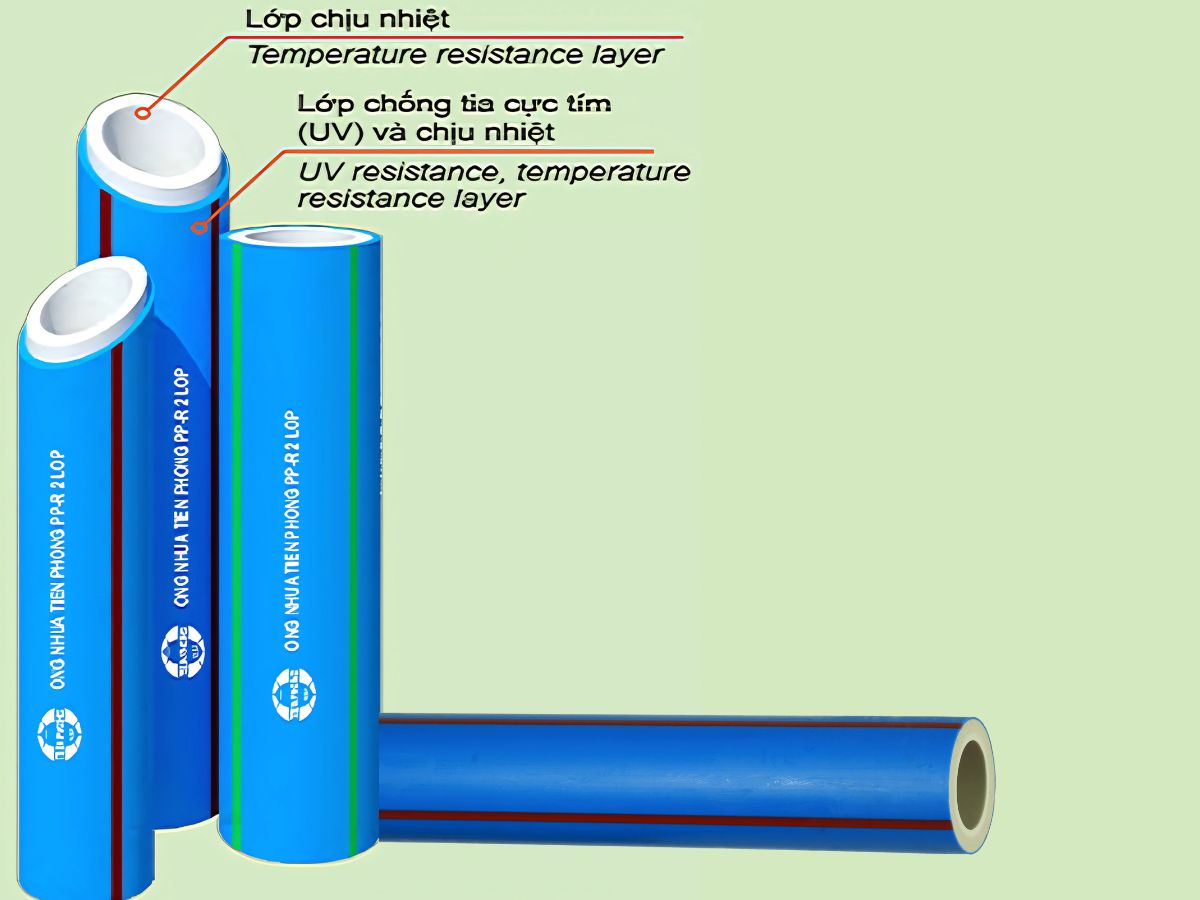 Giá ống PPR UV Tiền Phong