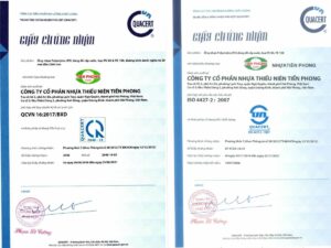 Chứng Chỉ Chất Lượng Ống HDPE Tiền Phong