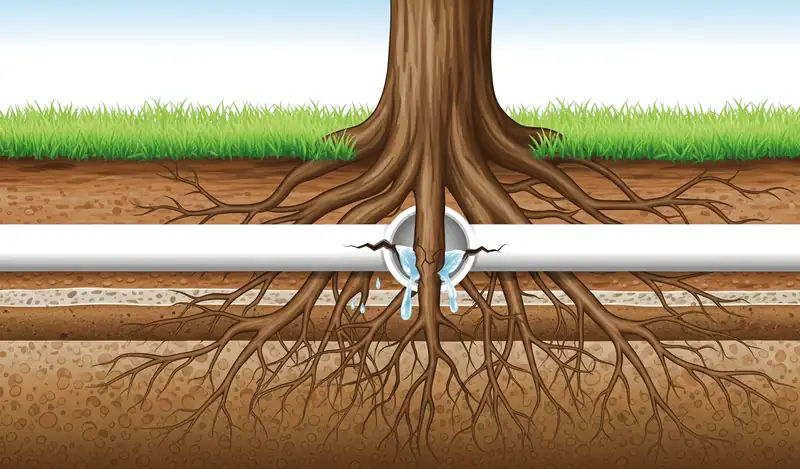Vì sao rễ cây có thể ảnh hưởng đến đường ống ngầm?