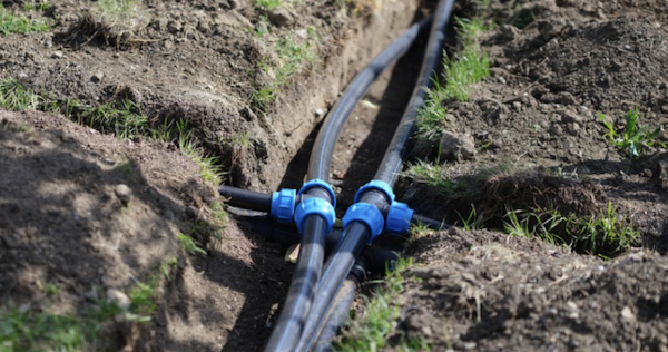 Hệ thống ống HDPE tưới sầu riêng