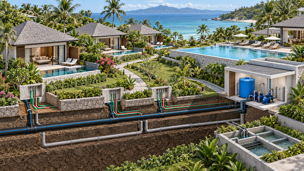 Đường ống cho resort
